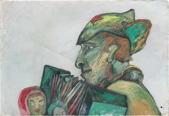 Аникеенок Алексей Авдеевич. Гармонист